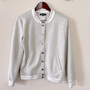 Gray Bomber HAODUOYI Jacket